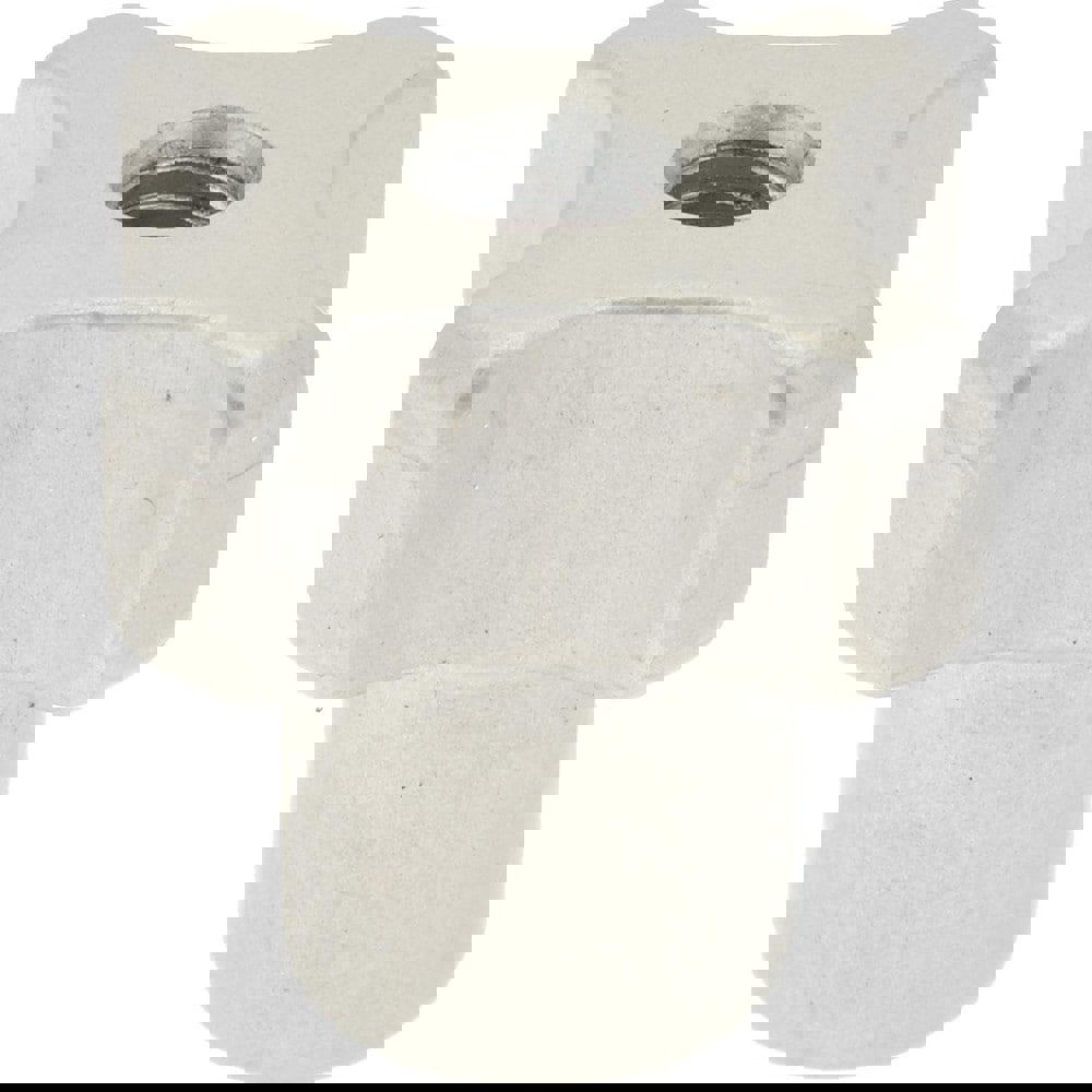 Lobed Knob: 25.4 mm Head Dia, 4 Points, Aluminum